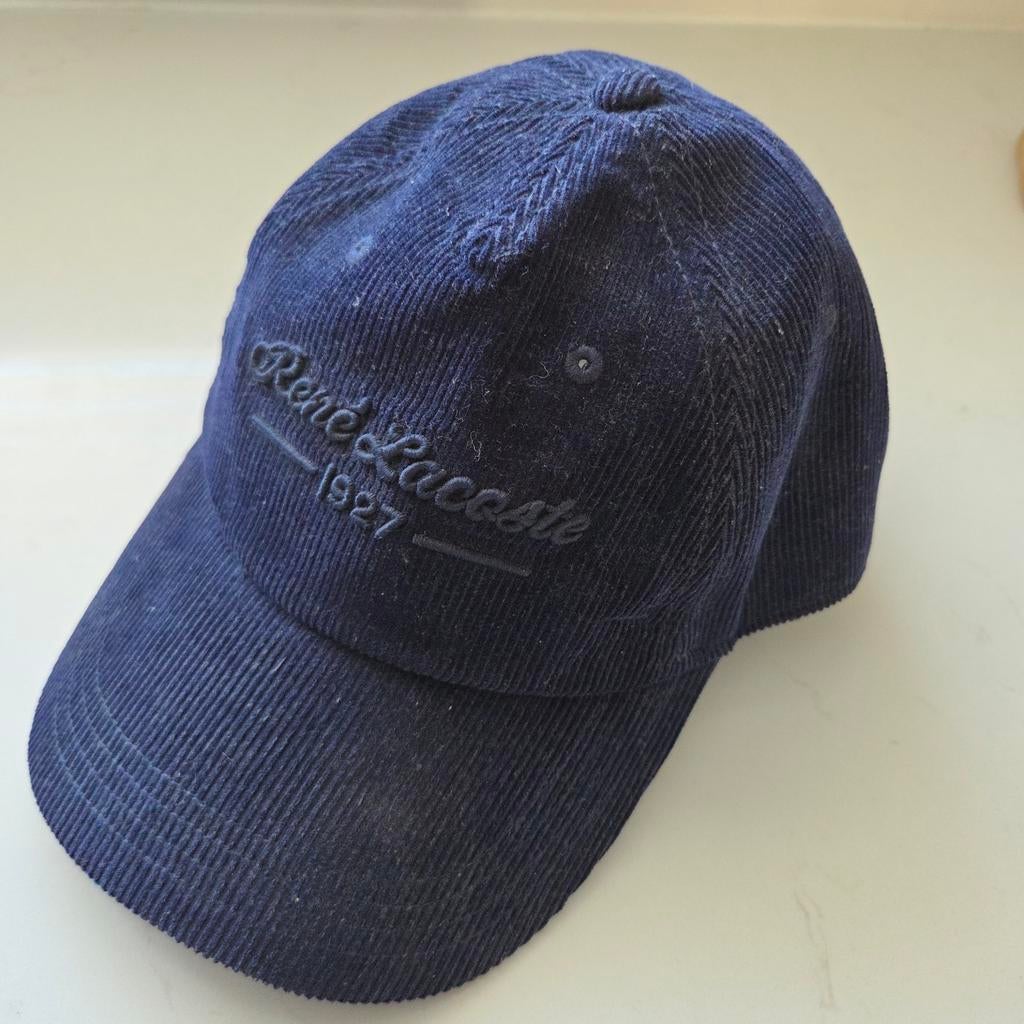 Bonnet côtelé bleu Lacoste, Envoi, One size fits all, Lacoste, Casquette