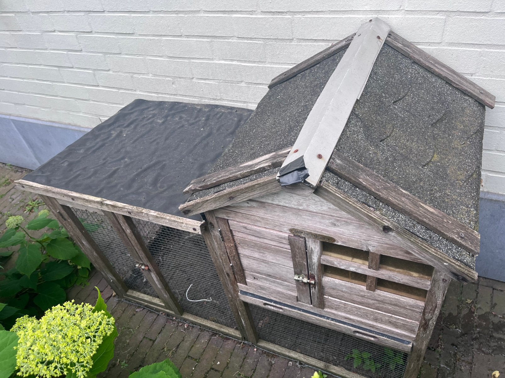 Gratis konijnenkot, Ophalen, Gebruikt, Hok, Konijn