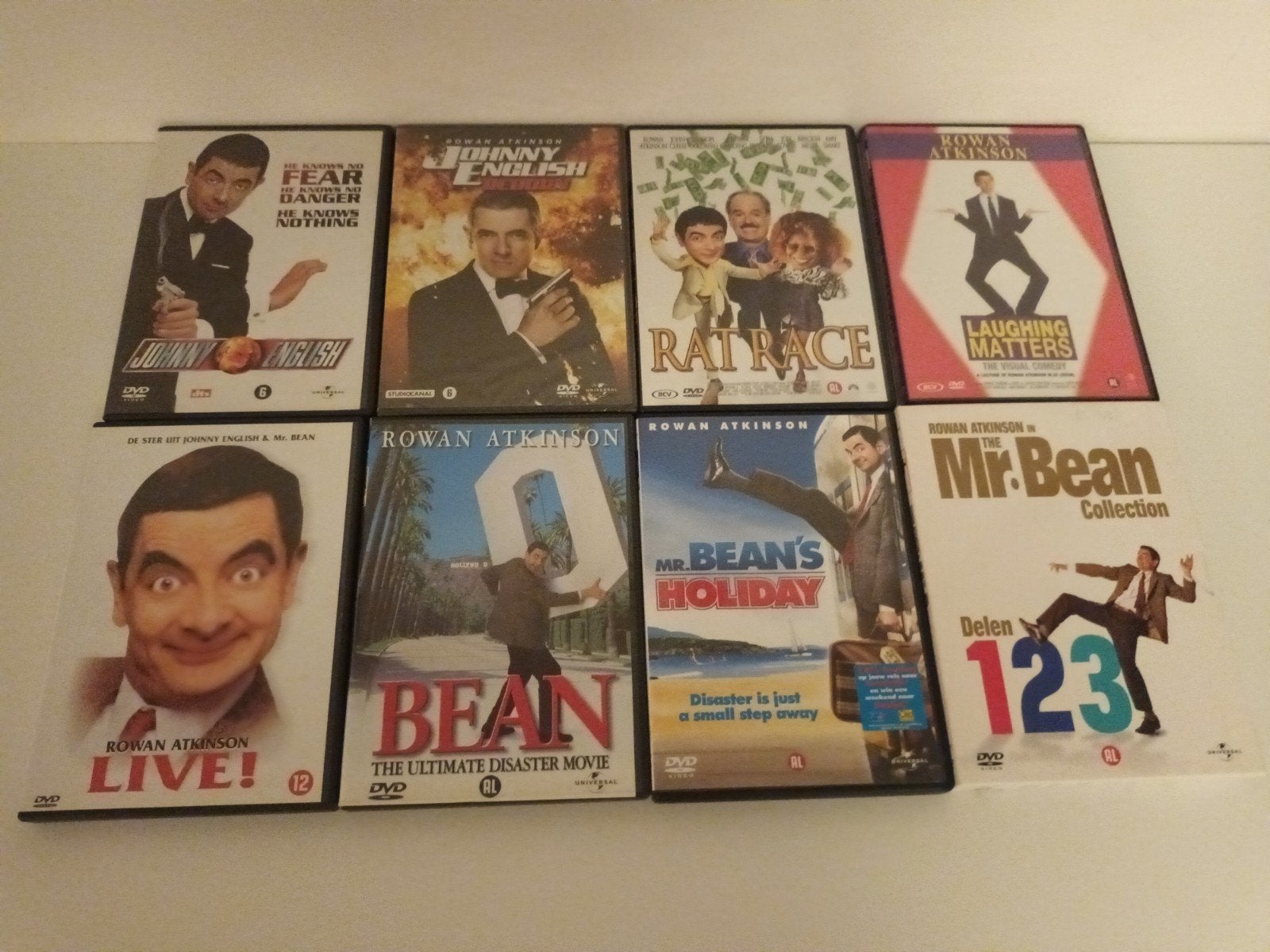 Dvd pakket Rowan Atkinson, Ophalen of Verzenden