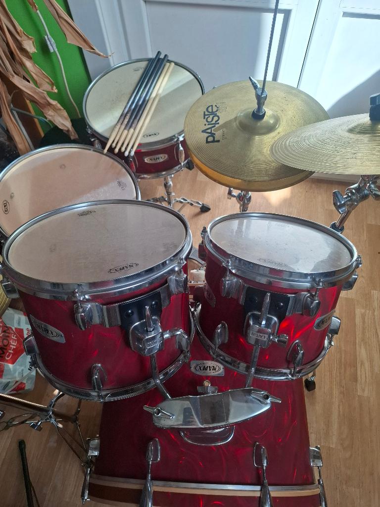 Batterie, Muziek en Instrumenten, Drumstellen en Slagwerk, Ophalen, Gebruikt, Overige merken