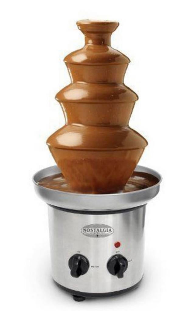 Chocolade fontein, Ophalen, Nieuw