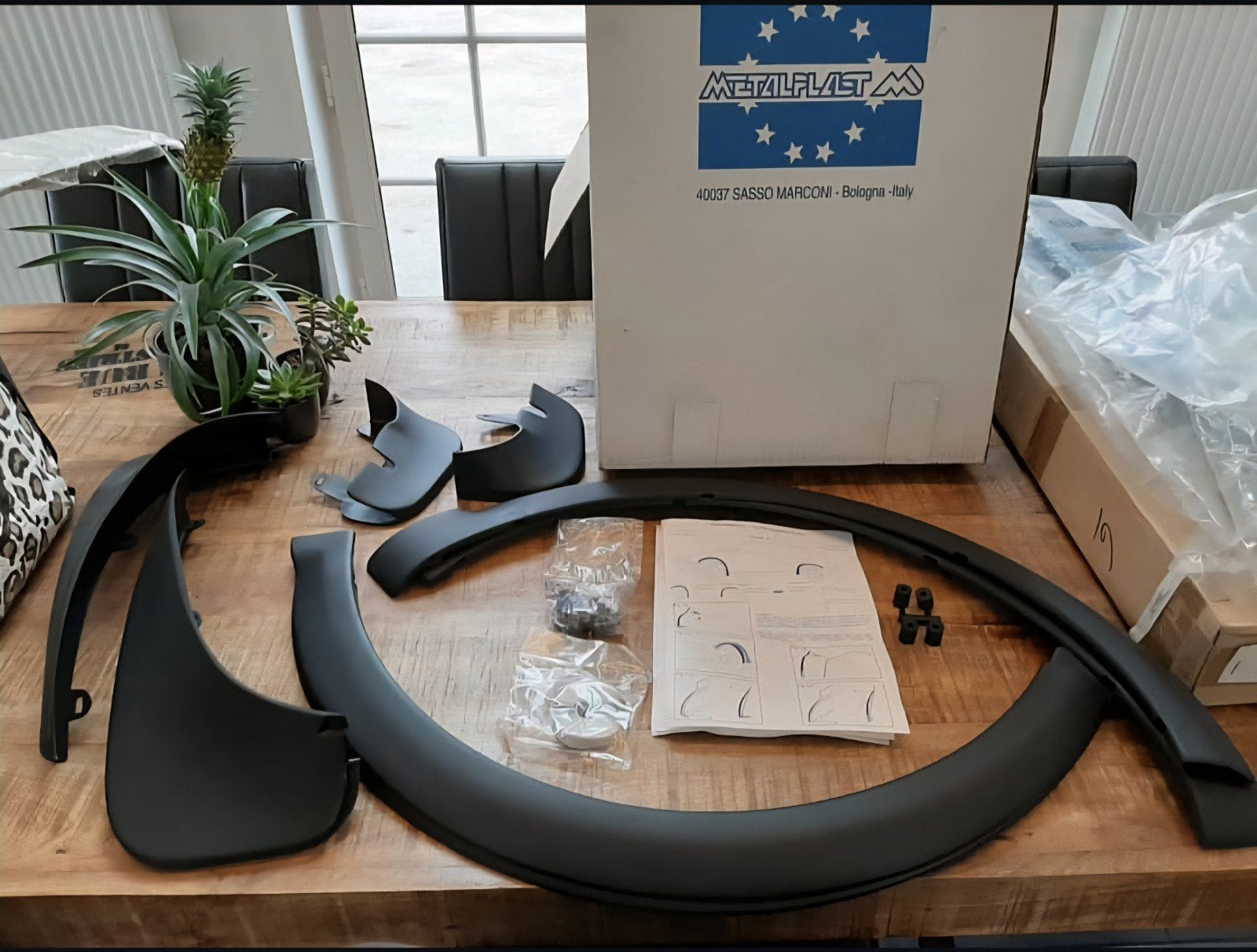 zeldzame set vw golf 4 spatbordverbreders, Ophalen, Volkswagen, Links, Nieuw