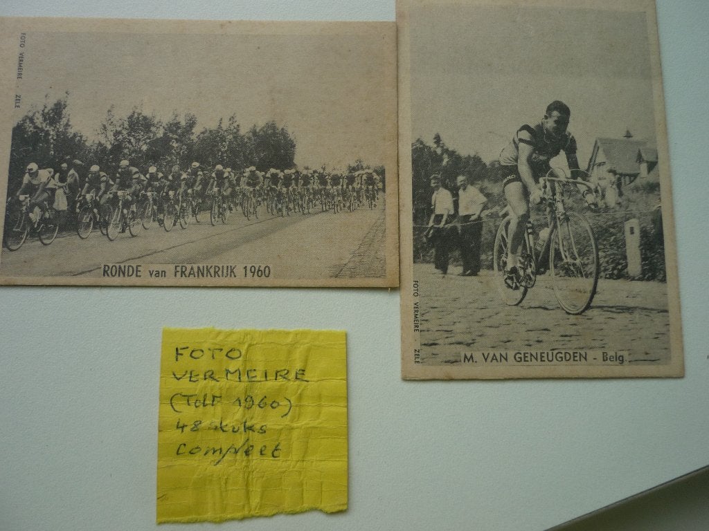 wielrennen Prentenreeks Ronde van Frankrijk 1960, Ophalen, Gebruikt