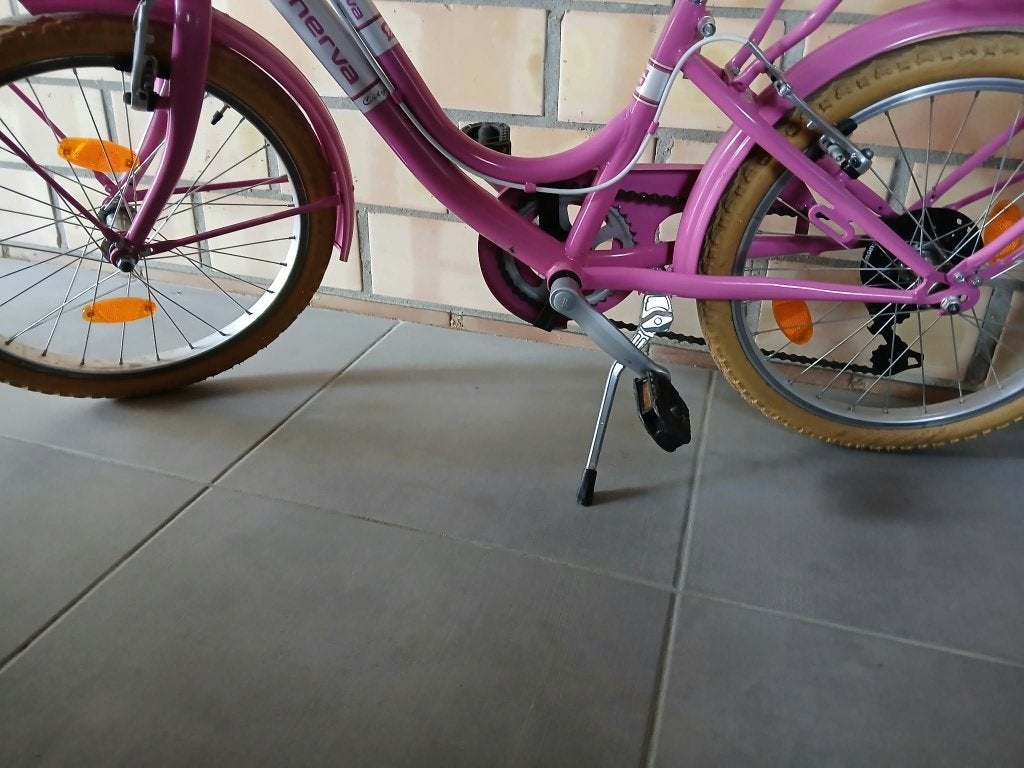 kinderfiets meisje Minerva roze 20 inch, Vélos & Vélomoteurs, Frein sur jante, 16 à 20 pouces, Minerva, Enlèvement