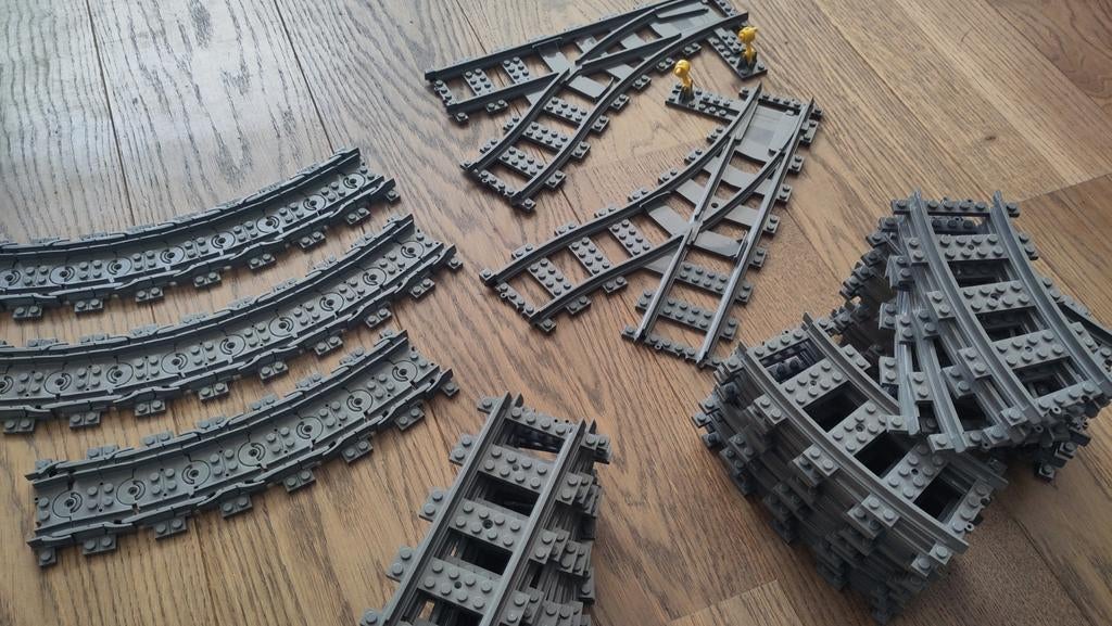 Treinsporen Lego, Ophalen
