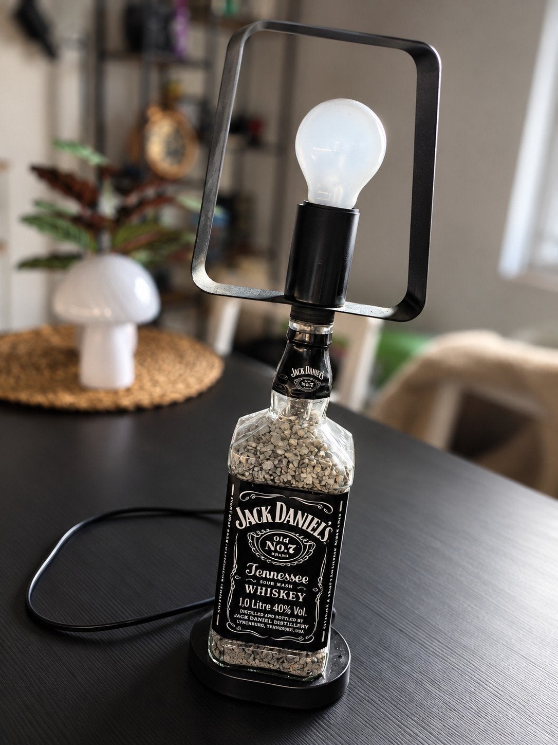Jack daniels lamp, Maison & Meubles, Enlèvement ou Envoi