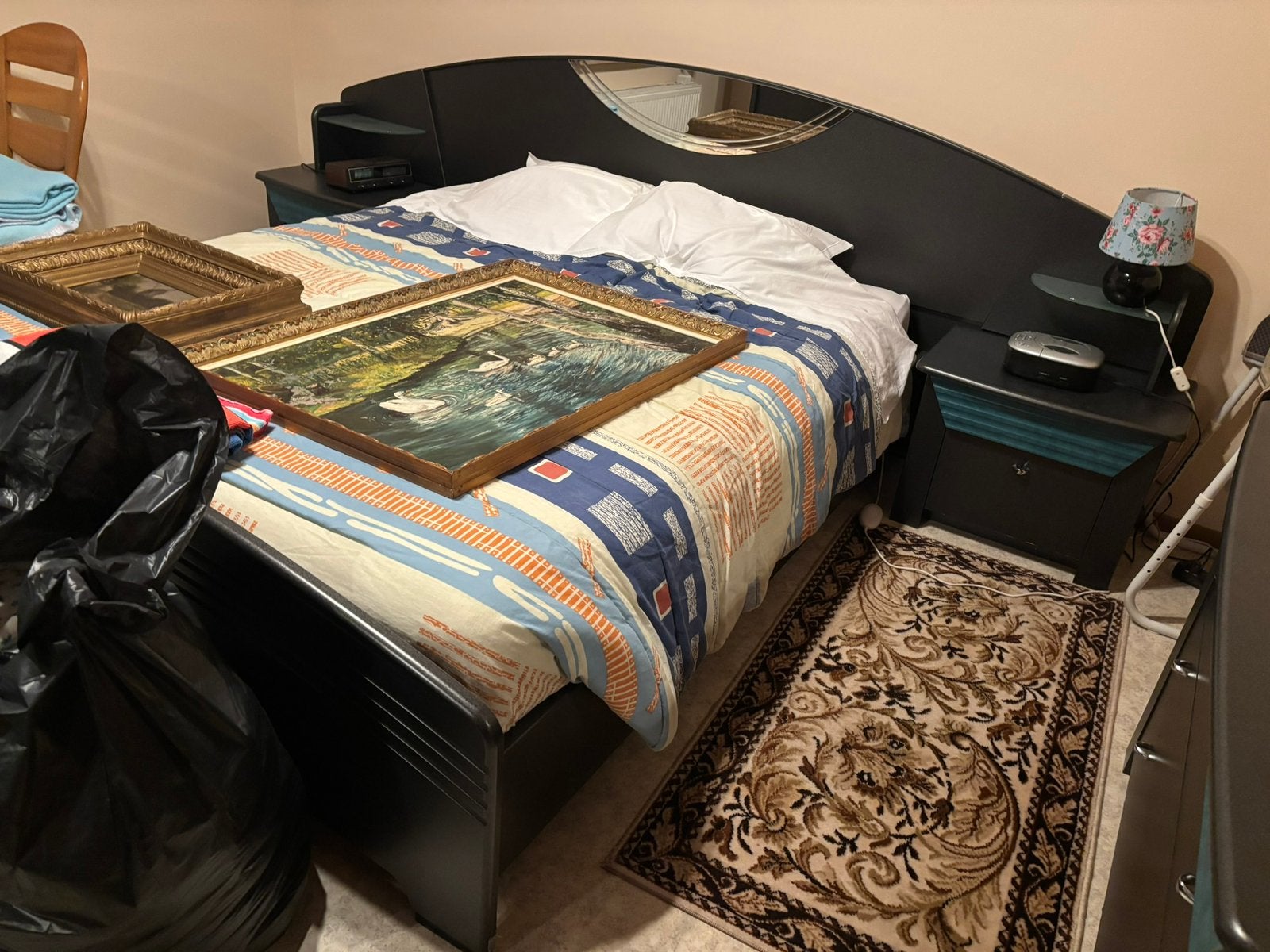 Chambre complète, Enlèvement