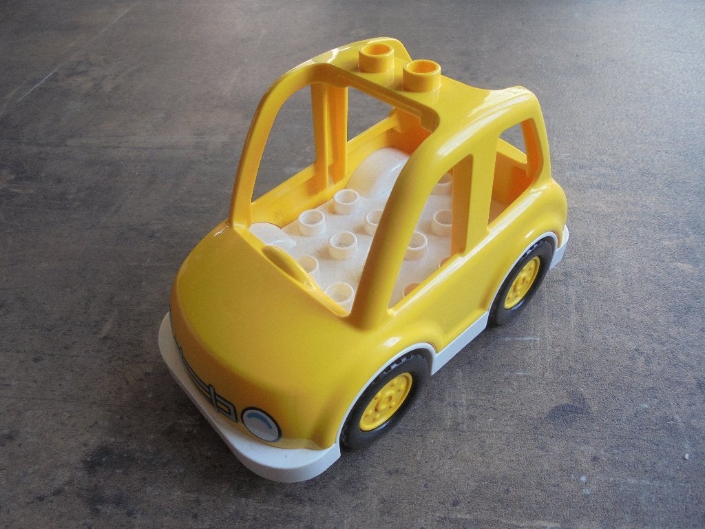 Lego Duplo Car High Cab (zie foto's), Kinderen en Baby's, Speelgoed | Duplo en Lego, Ophalen of Verzenden, Gebruikt, Losse stenen