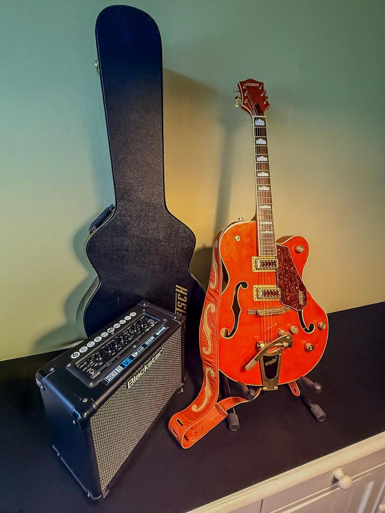 Gretsch G5420TG 50S Electromatic – Limited Edition, Hollow body, Met versterker, Zo goed als nieuw, Ophalen