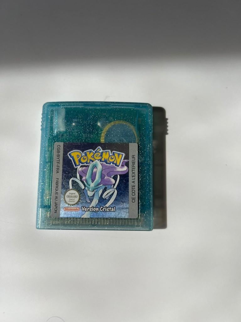Pokemon Cristal FR version, Consoles de jeu & Jeux vidéo, Jeux | Nintendo Game Boy, Enlèvement ou Envoi, Comme neuf