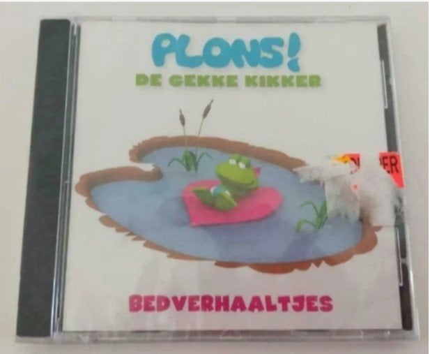 CD Plons de gekke kikker tv serie animatie bedverhaaltjes, Cd's en Dvd's, Ophalen of Verzenden, Verhaal of Sprookje