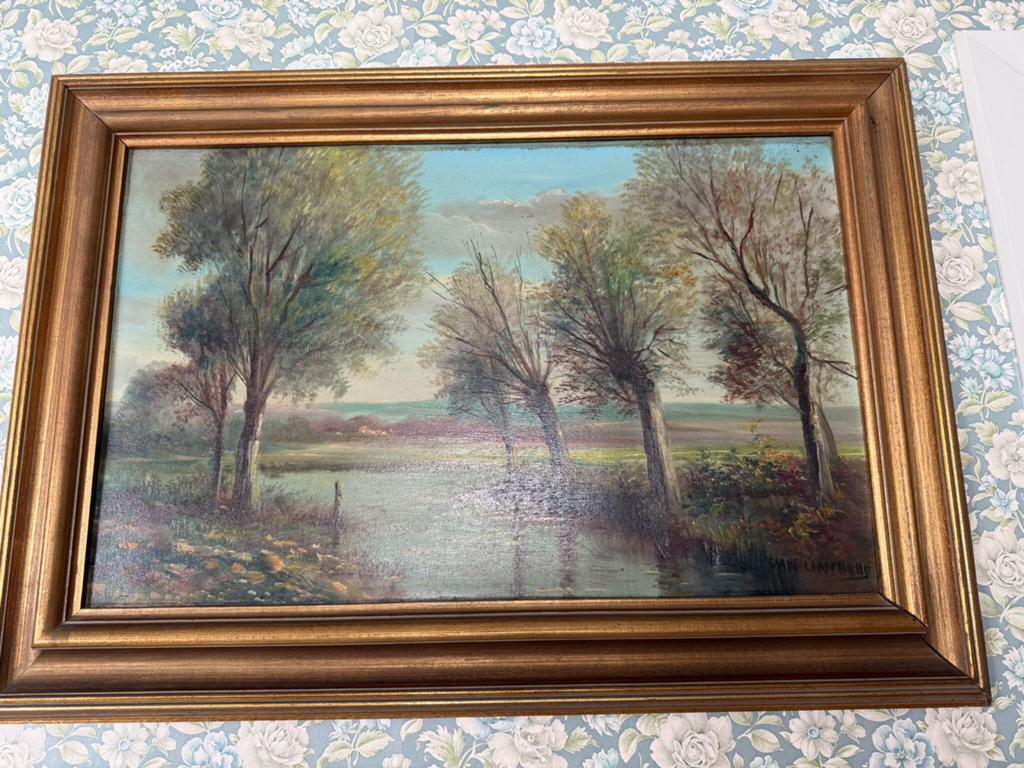 Schilderij op hout, Enlèvement