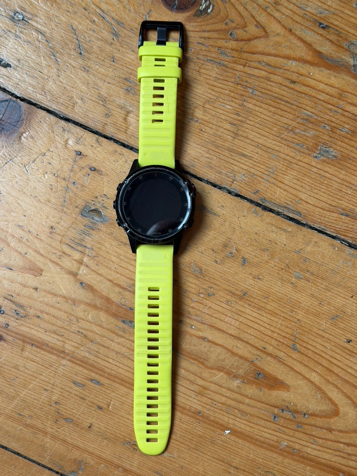 Garmin Fenix 5 plus - sportwatch - moeilijk opladen!, Ophalen, Waterdicht, Gebruikt