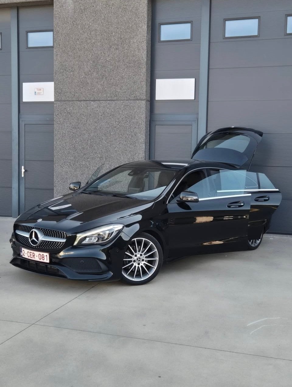 Mercedes-benz CLA 2018, Auto's, Automaat, CLA, Euro 6, Zwart