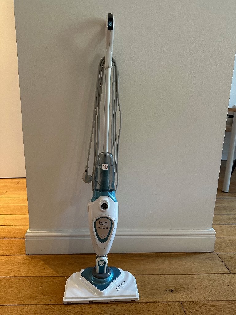 BLACK+DECKER STEAM MOP, Electroménager, Vapeurs, Enlèvement, Comme neuf, Nettoyeur à vapeur
