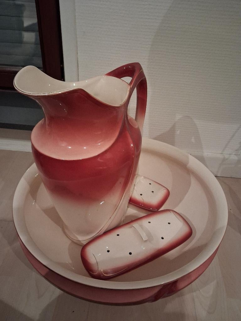 Antiek lavabo set / wastafel set / waskom Villeroy&Boch, Antiek en Kunst, Ophalen