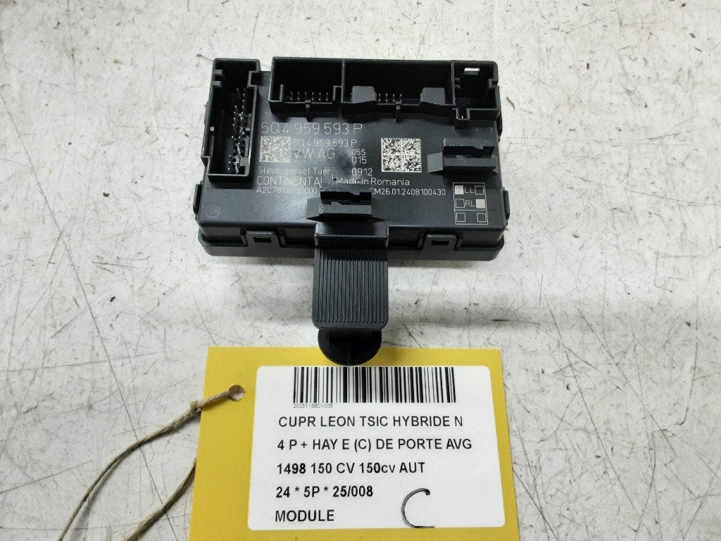 UNITE ELECTRONIQUE Seat Leon (KLB) (01-2019/-) (5Q4959593P), Autos : Pièces & Accessoires, Seat Deutschland GmbH, Service@seat.de