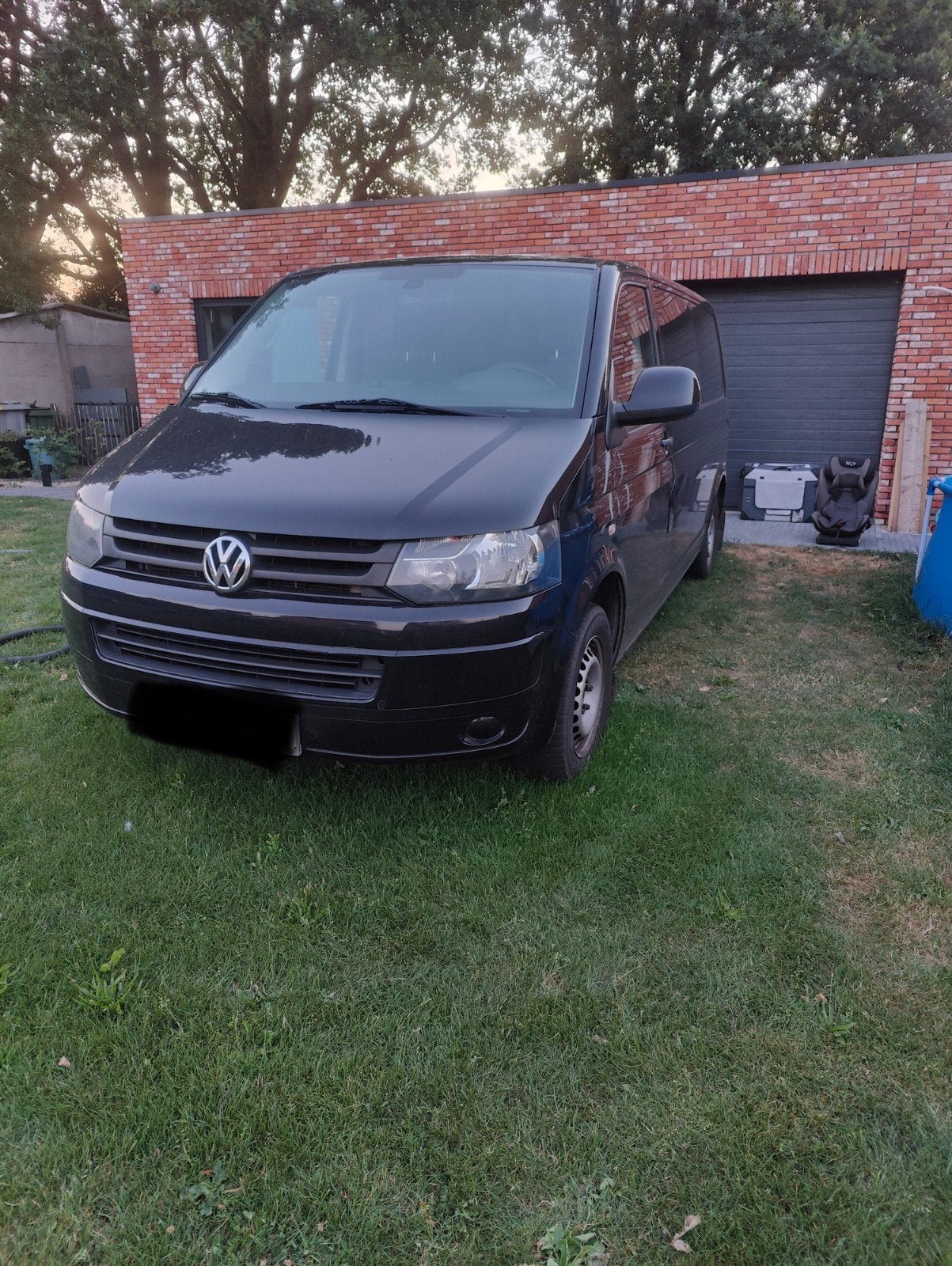 VW transporter 2011, Auto's, Bestelwagens en Lichte vracht, Voorwielaandrijving, Stof, Volkswagen, 2500 kg