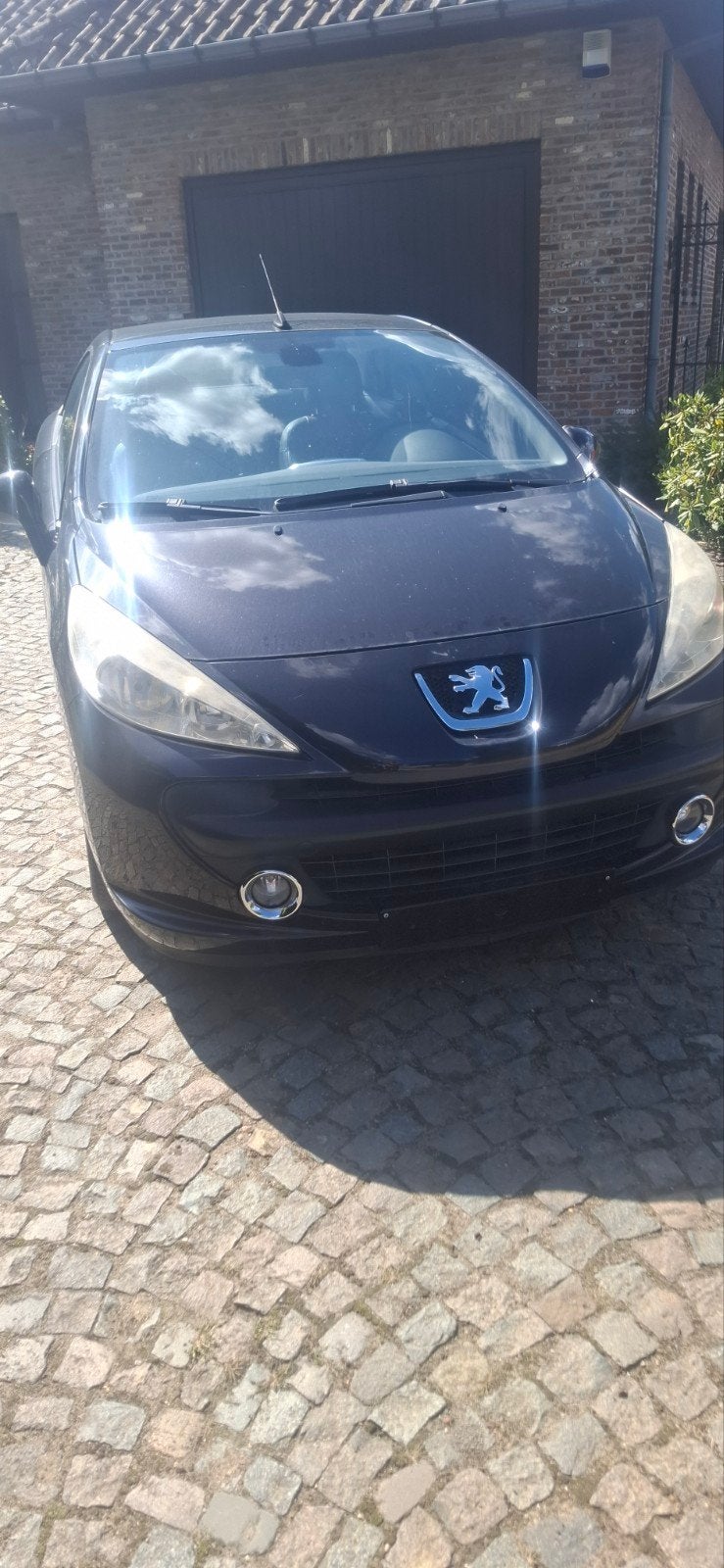 ✅️️PEUGEOT 207 CABRIO 100.000KM EERSTE EIGENAAR️✅️, Zwart, Cabriolet, 1600 cc, Parkeersensor
