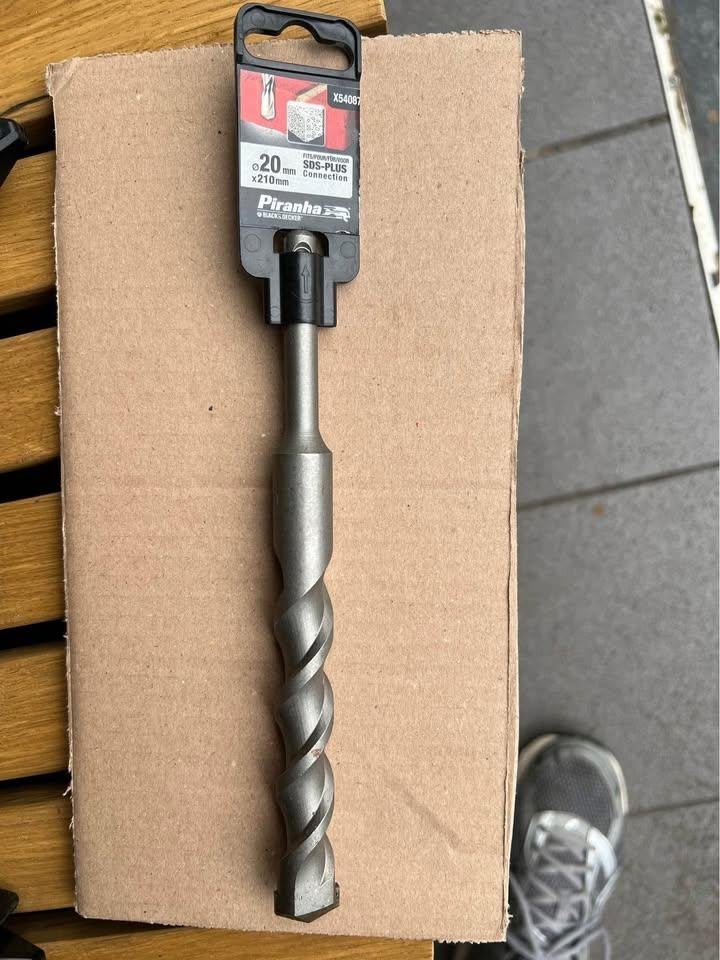 Black & Decker SDS-plus steenboren 20mm, Doe-het-zelf en Bouw, Ophalen, Nieuw
