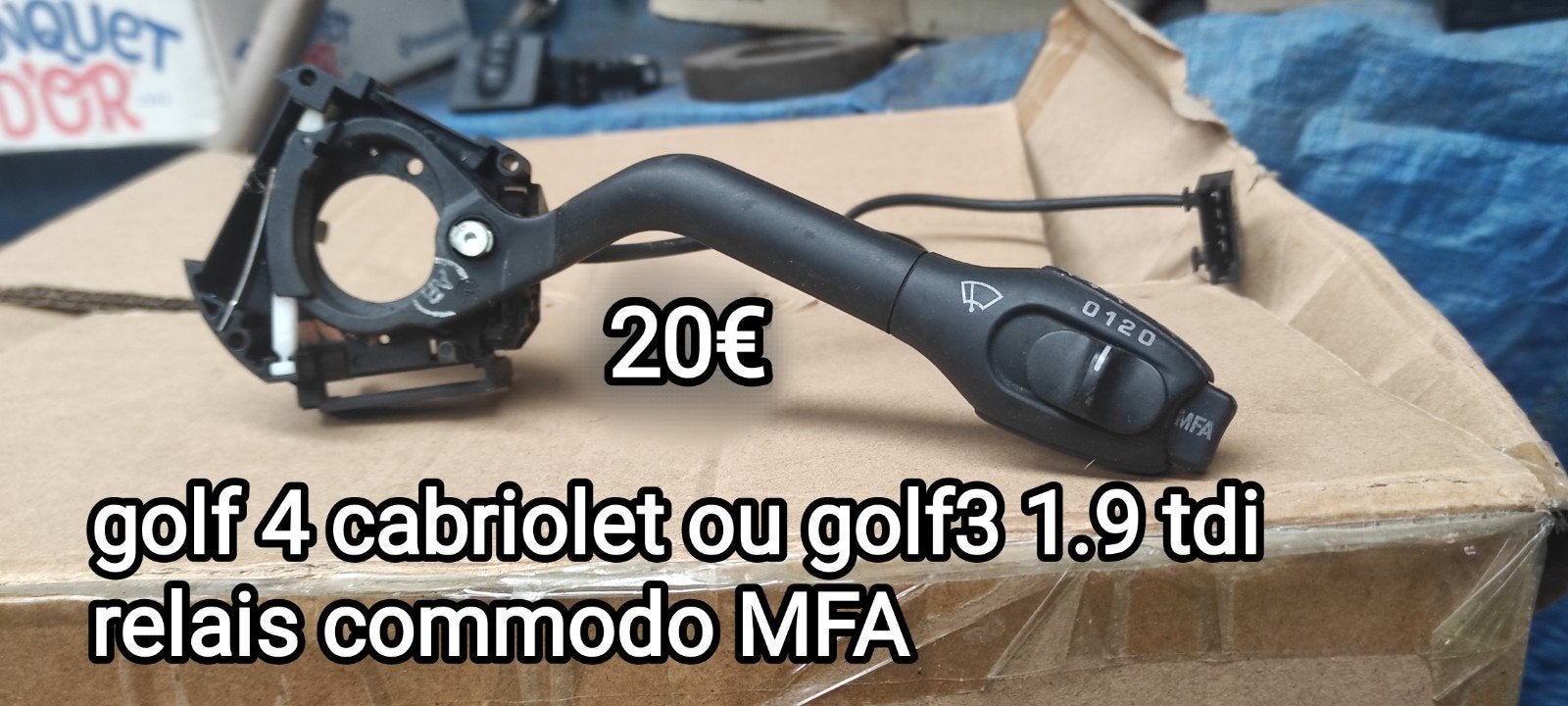Golf 4 ou 3 cabriolet  commodo MFA autre pièces voir photos, Utilisé, Volkswagen