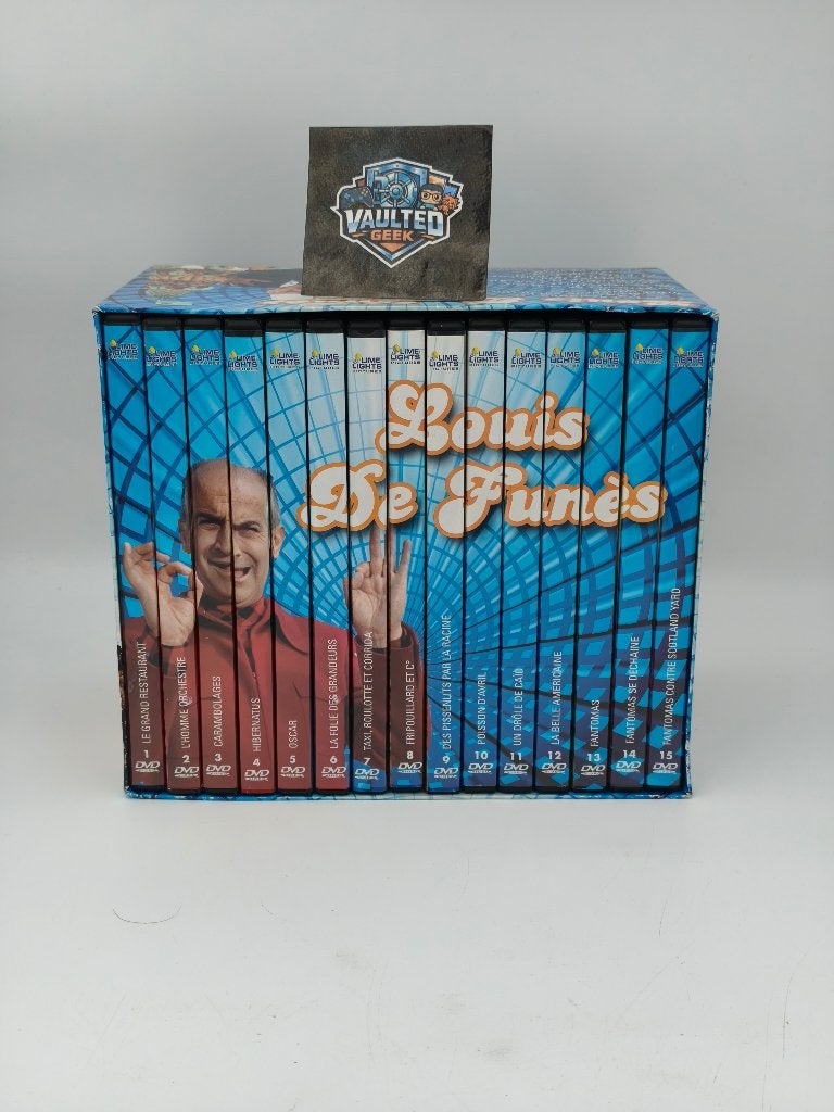 Louis De Funès DVD Box - 15 Films, Cd's en Dvd's, Gebruikt, Alle leeftijden, Ophalen of Verzenden, Boxset