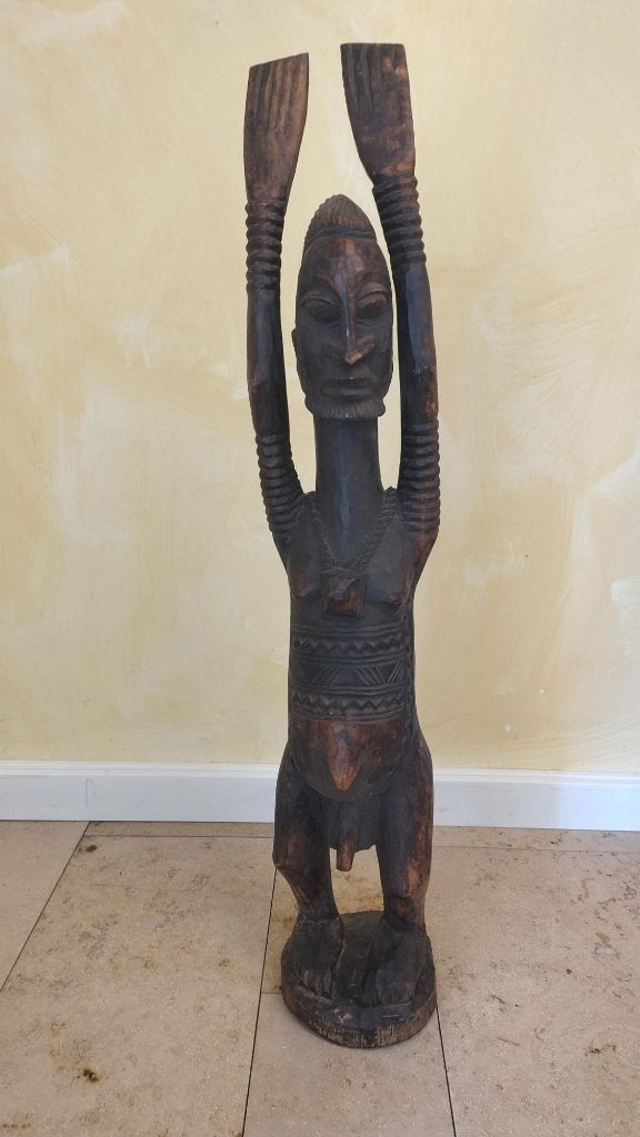 Afrikaans standbeeld, Antiek en Kunst, Ophalen