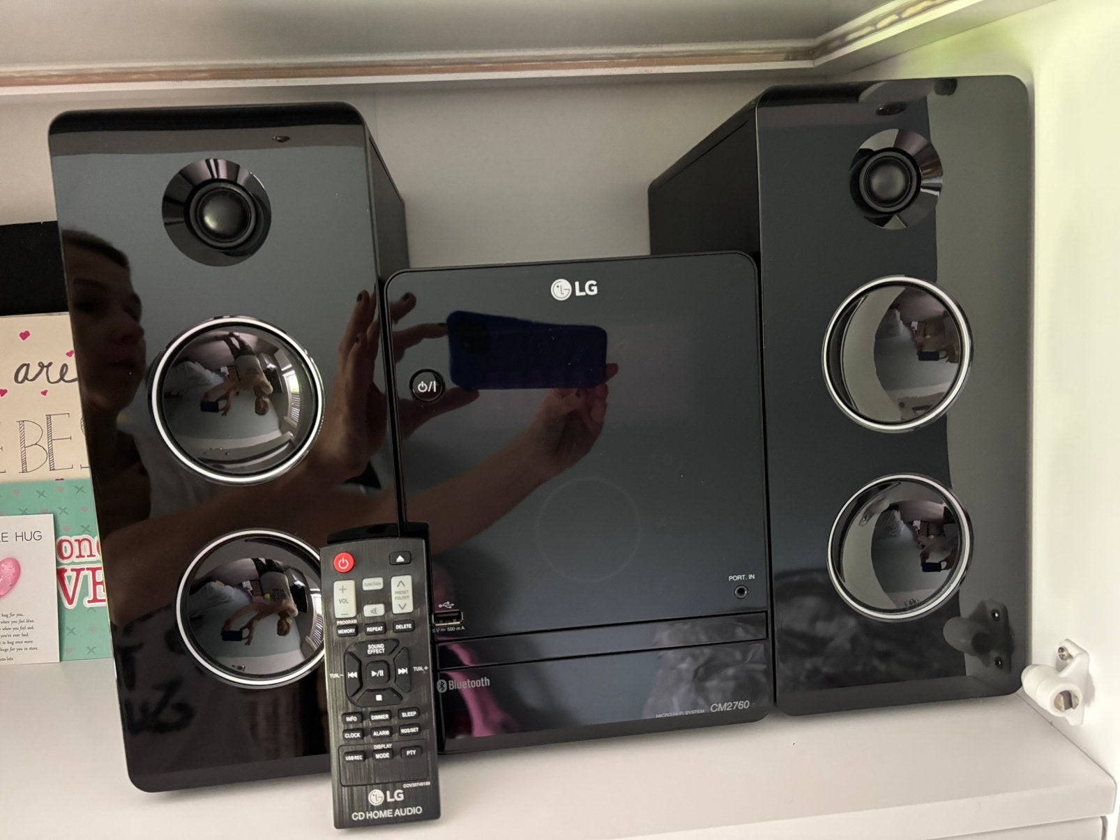 LG CM2760 Micro HiFi Bluetooth/CD/USB – als nieuw, Audio, Tv en Foto, Stereoketens, Ophalen of Verzenden, Zo goed als nieuw, Tuner of Radio