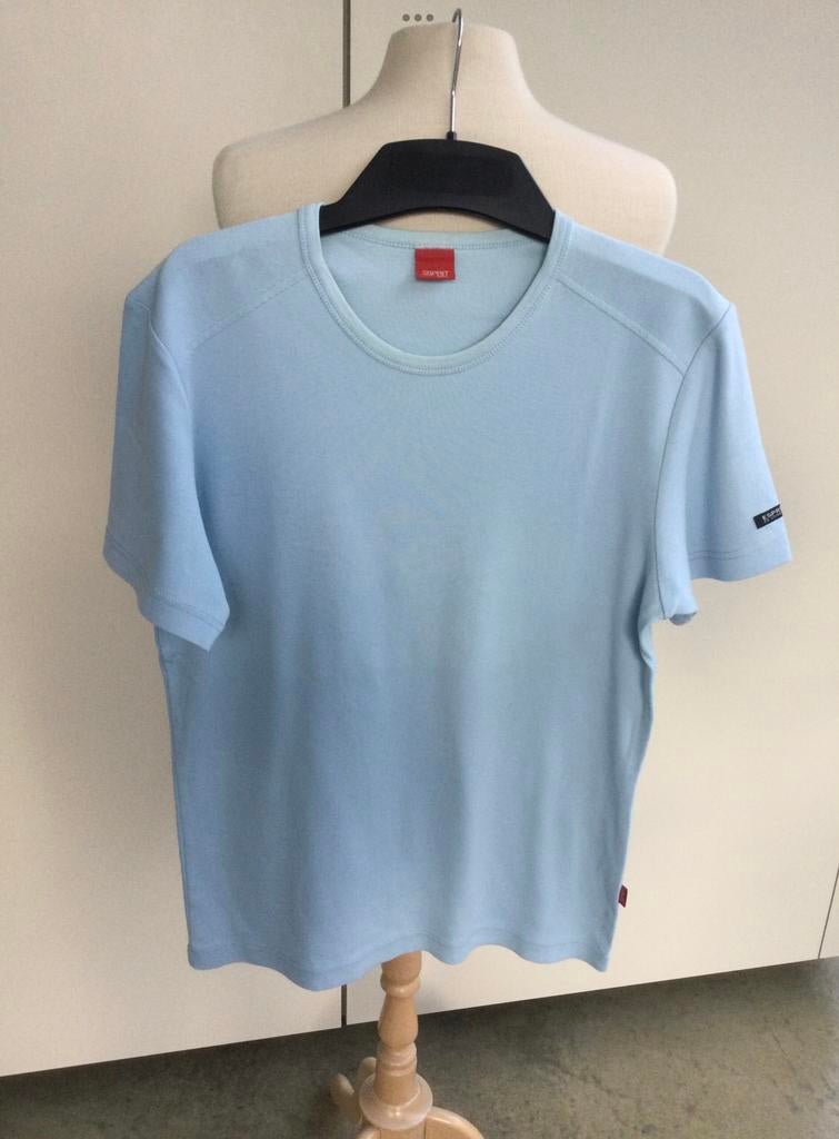 Lichtblauwe heren T-shirt Esprit, Kleding | Heren, T-shirts, Maat 52/54 (L), Blauw, Ophalen of Verzenden, Esprit