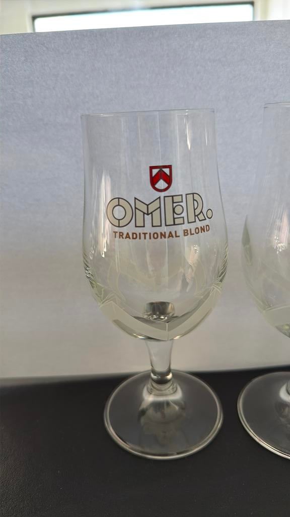 Omer glas, Verzamelen, Biermerken, Ophalen, Zo goed als nieuw