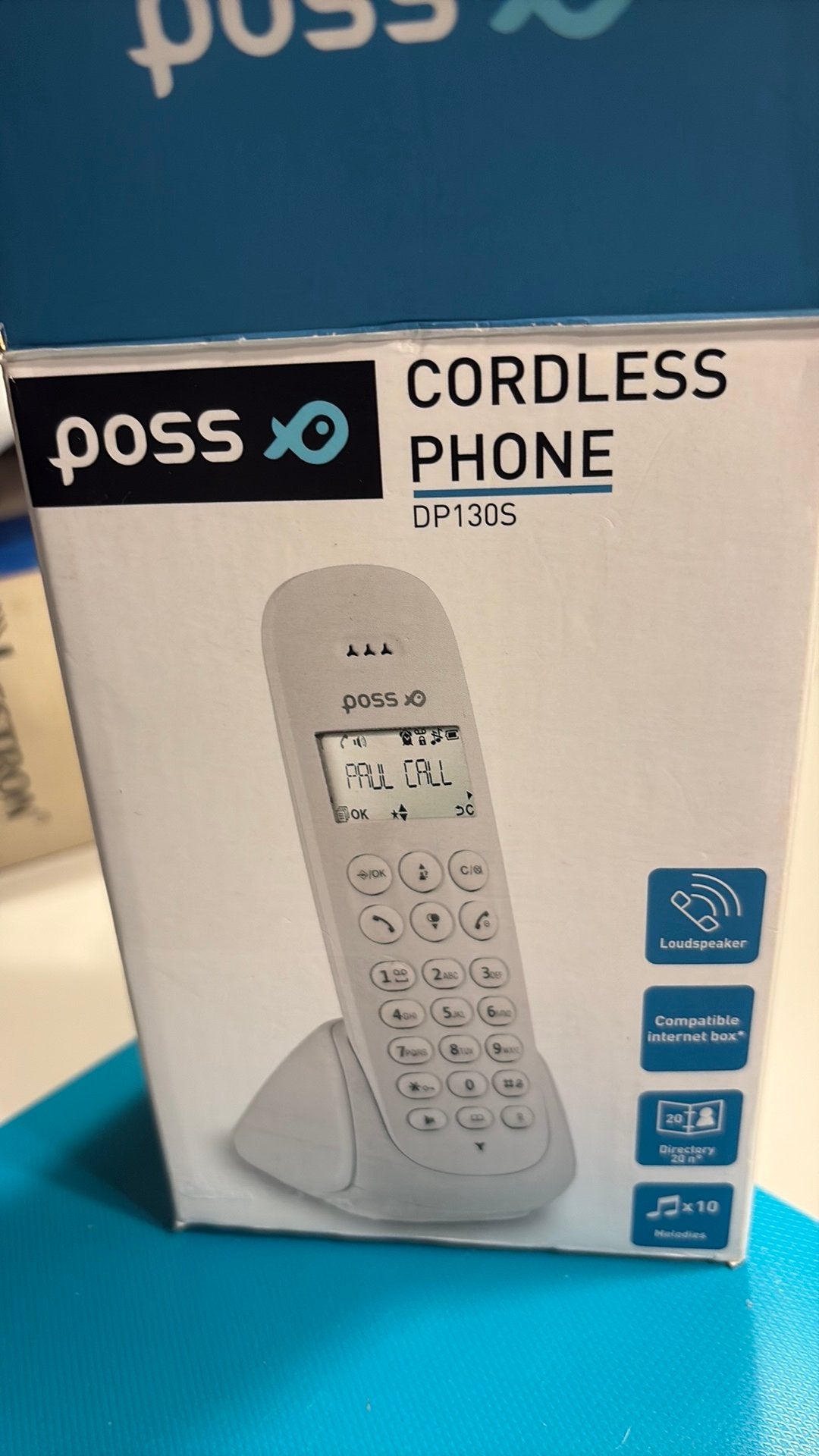 Nieuwe telefoon draadloos vast toestel, Ophalen of Verzenden, Nieuw, 1 handset, Stralingsarm