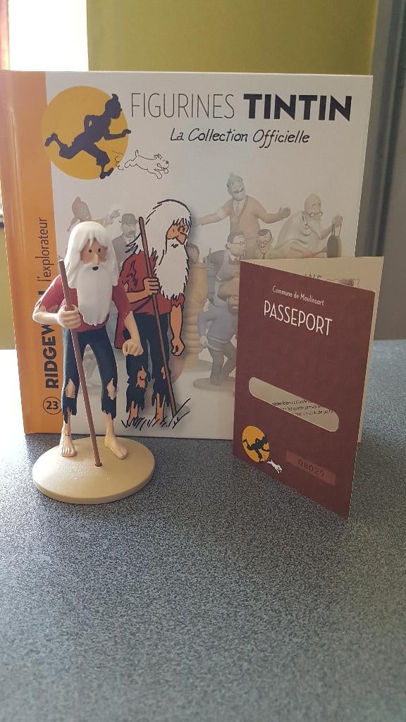Kuifje, officieel figuur 23, in blisterverpakking, Ophalen of Verzenden, Kuifje, Nieuw, Beeldje of Figuurtje