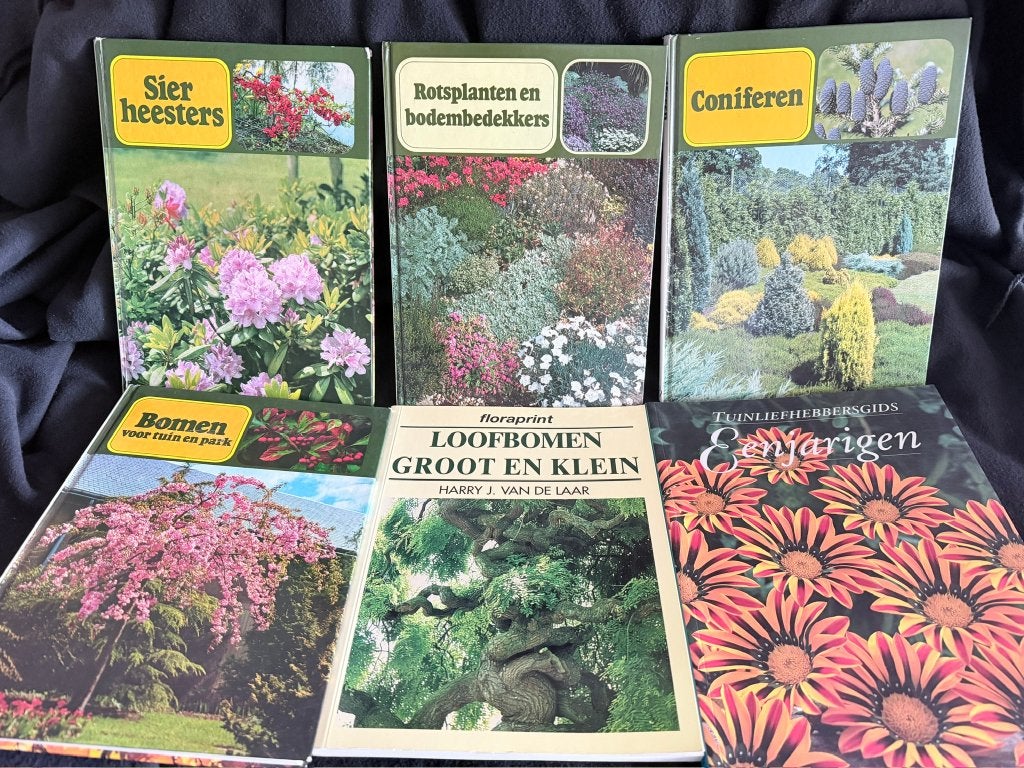 boeken (6 stuks), Livres, Nature, Enlèvement ou Envoi, Utilisé, Fleurs, Plantes et Arbres