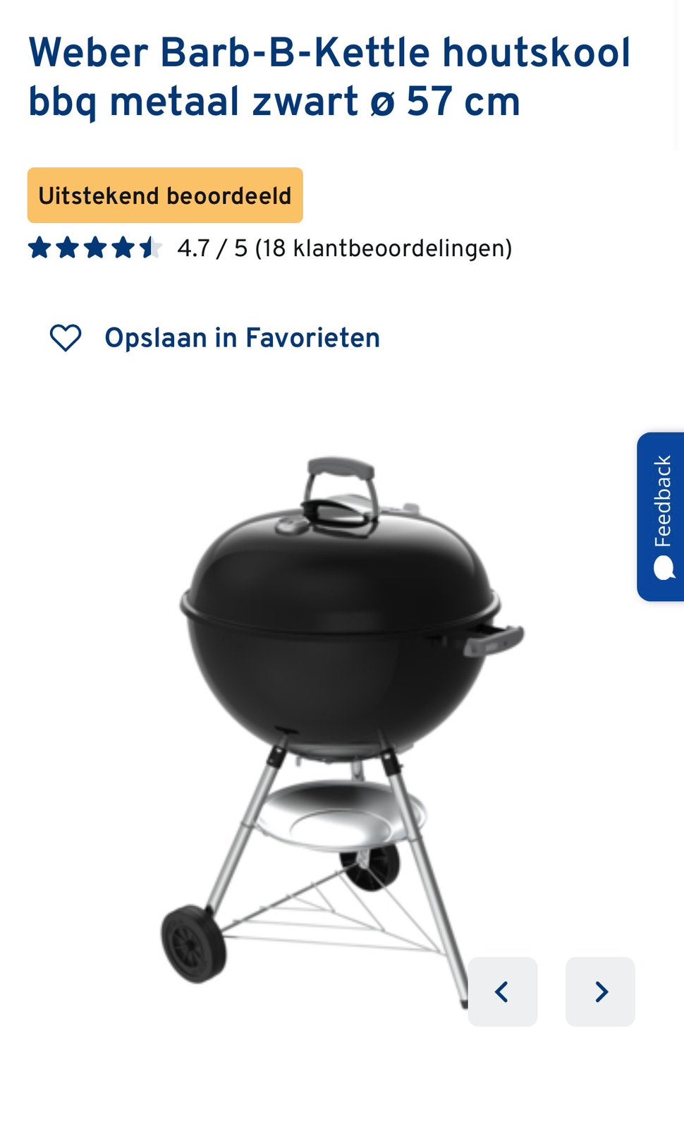 BBQ Weber, NIEUW!, Ophalen, Nieuw