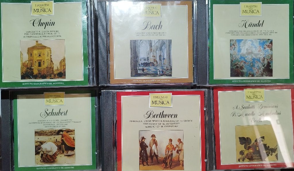 Lot 77 CD's I Maestri Della musica de agostini 1988-1990, Ophalen of Verzenden, Zo goed als nieuw