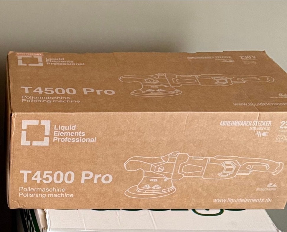 Liquid Elements T4500 Pro poliermachine NIEUW!, Ophalen