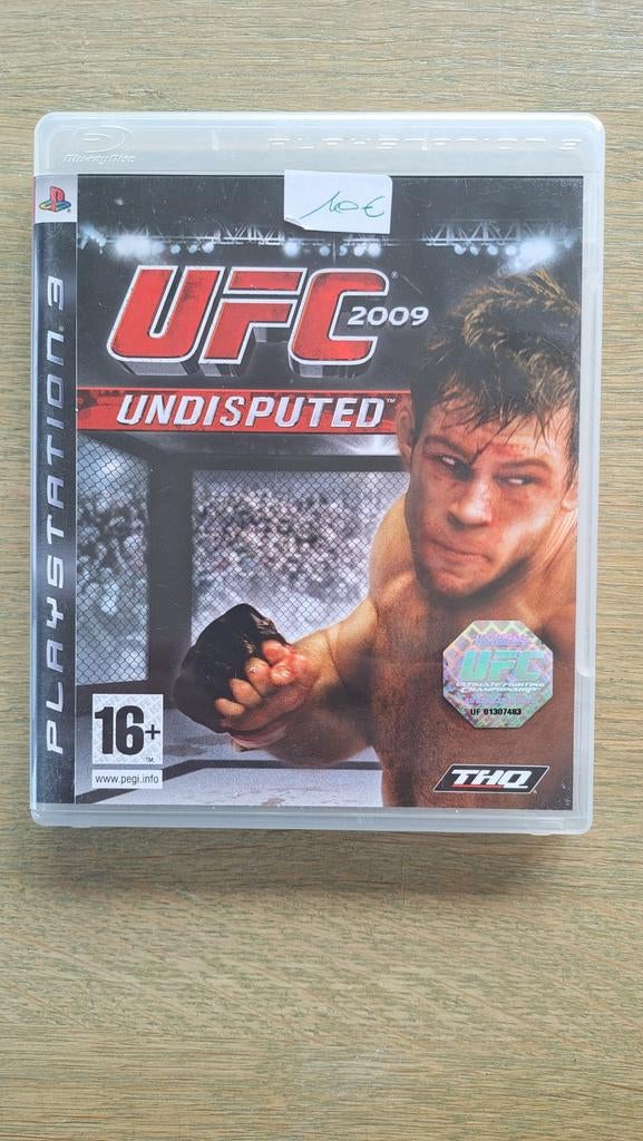 Ps3 UFC 2009 Undisputed., Online, 2 spelers, Zo goed als nieuw, Vanaf 16 jaar