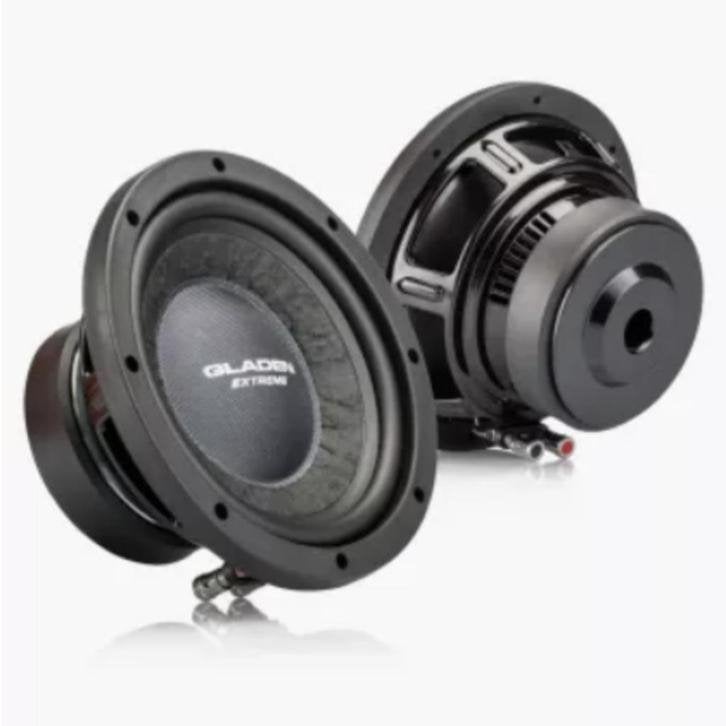 Gladen RS08 subwoofer 8 inch 175 watts RMS 4 ohms, Auto diversen, Autospeakers