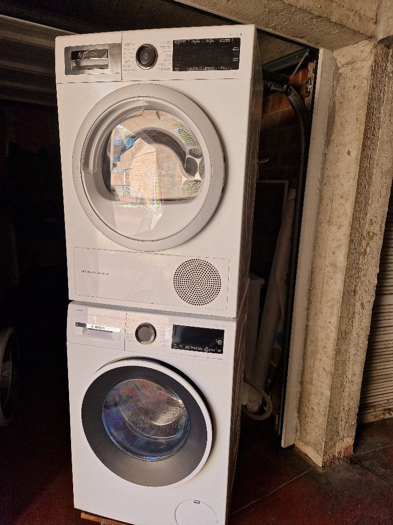 Machine à laver Bosch.9kg A +++.1600trs Sèche linge Serie 8, Electroménager, Enlèvement, Comme neuf