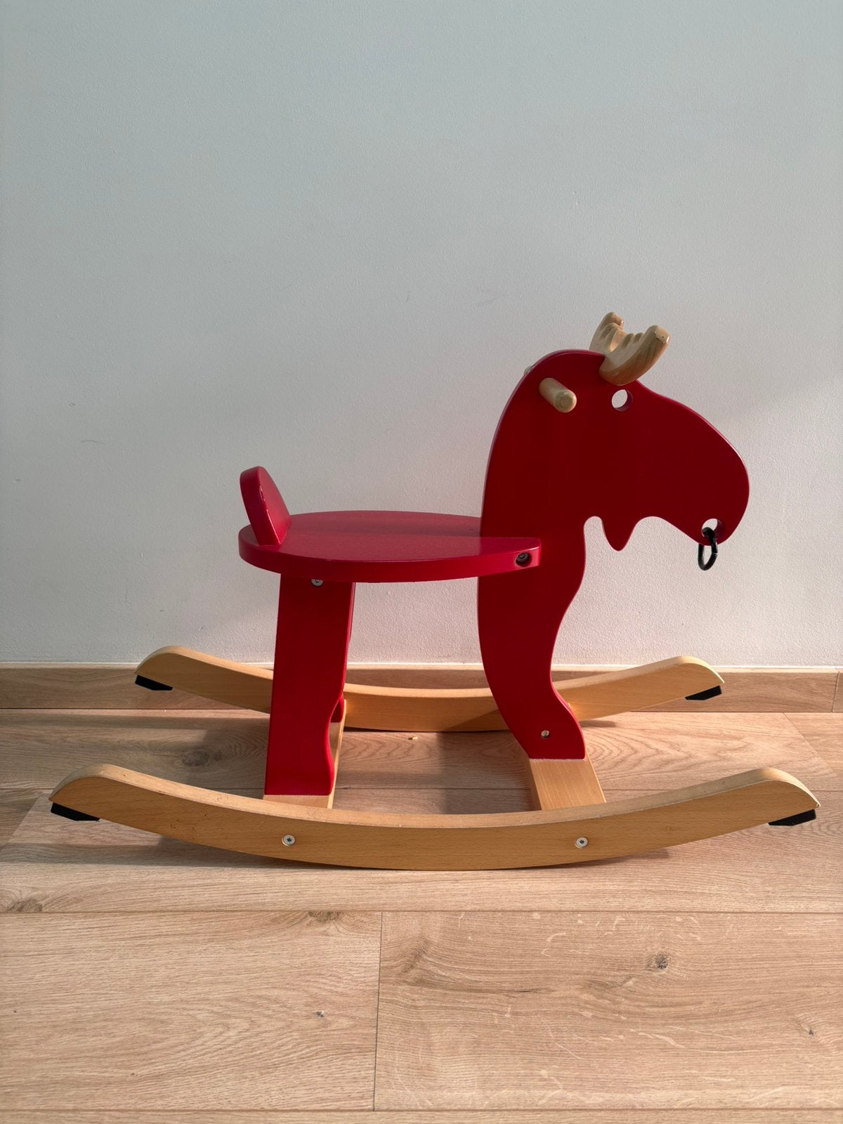 Ikea ekorre hobbeleland / hobbelpaard, Ophalen, Gebruikt