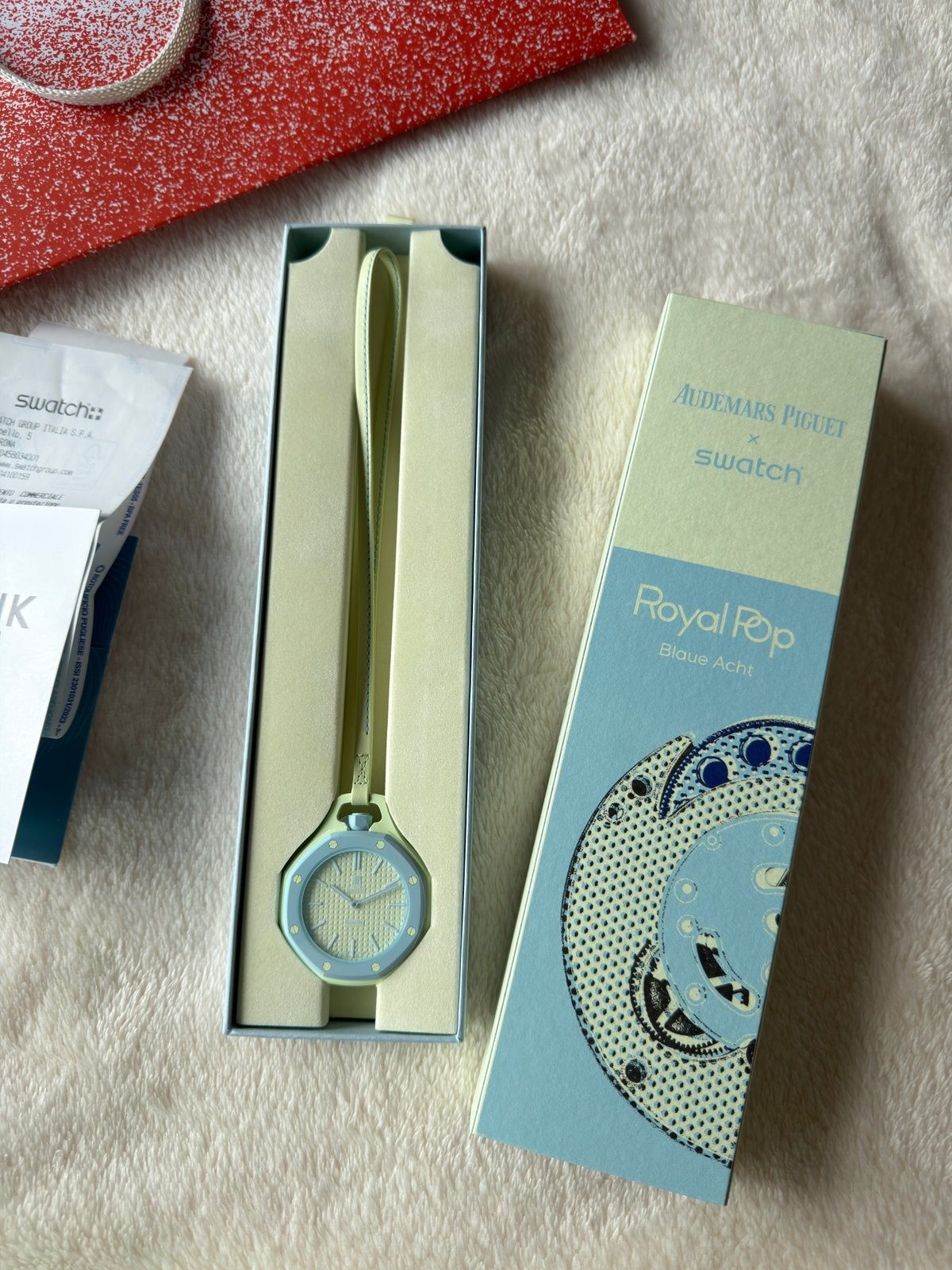 Swatch x Audemars Piguet "Royal Pop - Blaue Acht", Bijoux, Sacs & Beauté, Montres | Hommes, Enlèvement, Neuf, Montre de poche