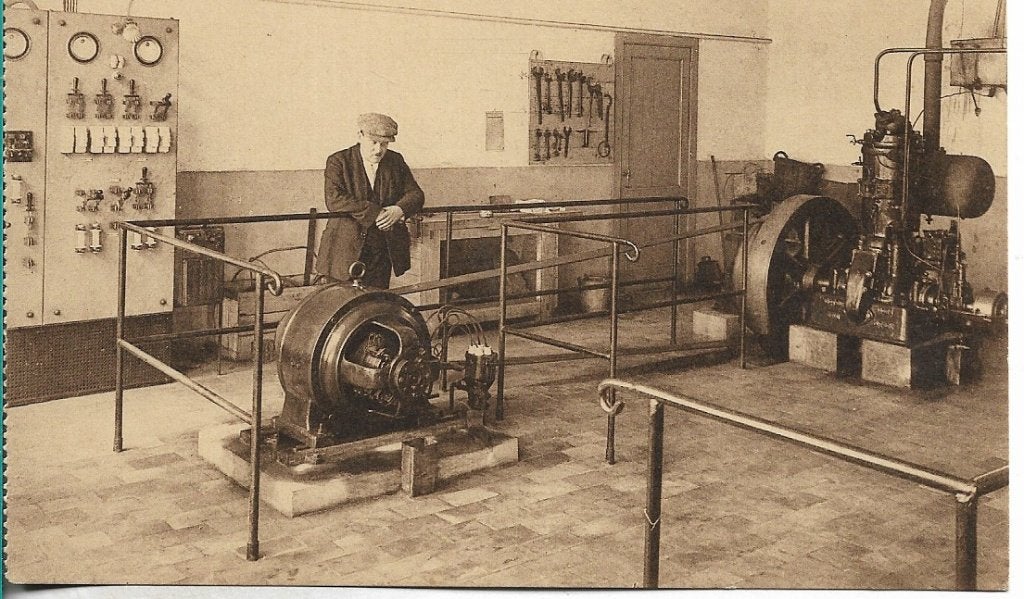 St. Antonius Brecht Machinekamer, Verzamelen, Ophalen of Verzenden, 1920 tot 1940, Ongelopen, Antwerpen