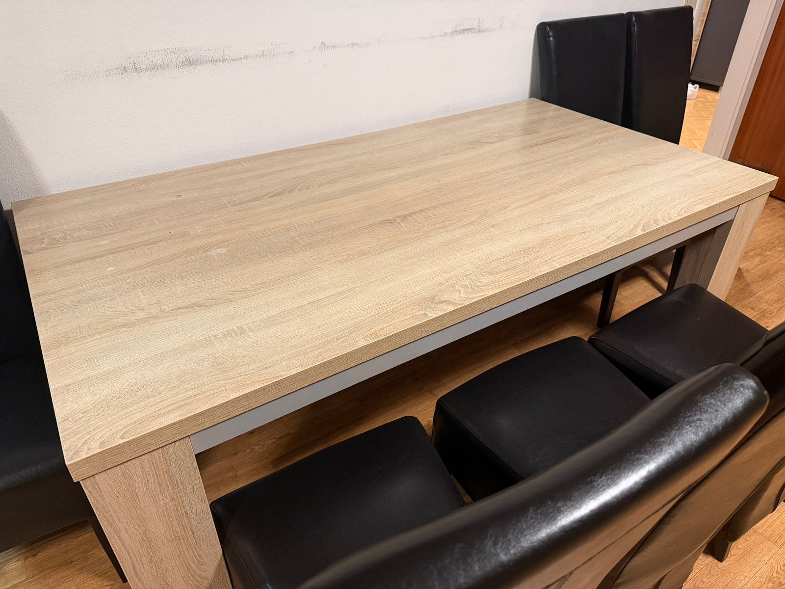 Eettafel met 6 stoelen, Maison & Meubles, Enlèvement ou Envoi