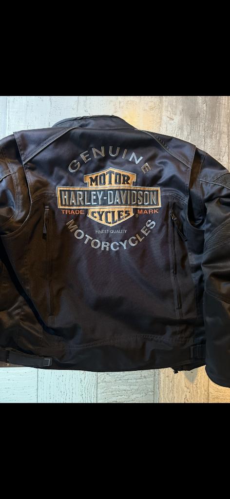 Harley davidson jas, Motoren, Kleding | Motorkleding, Ophalen, Tweedehands, Heren, Jas | textiel
