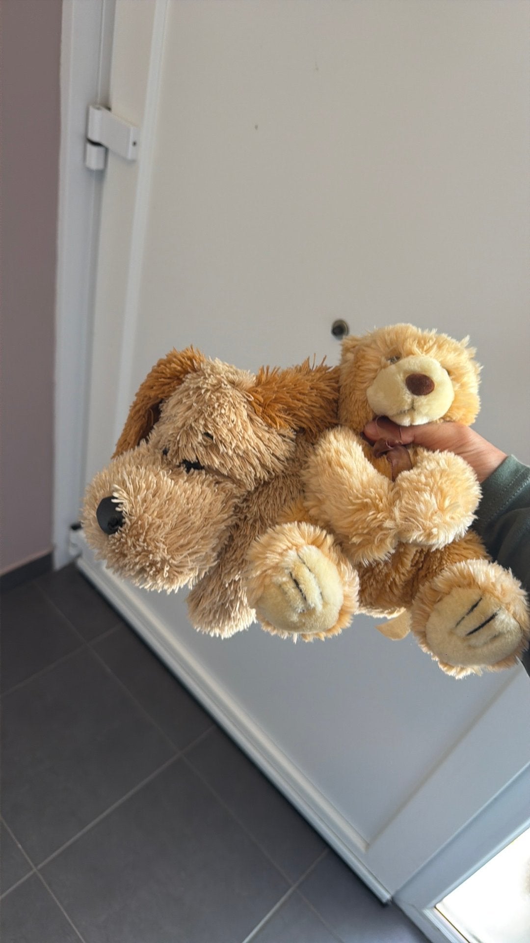 Lot 2 peluches, Enlèvement, Comme neuf