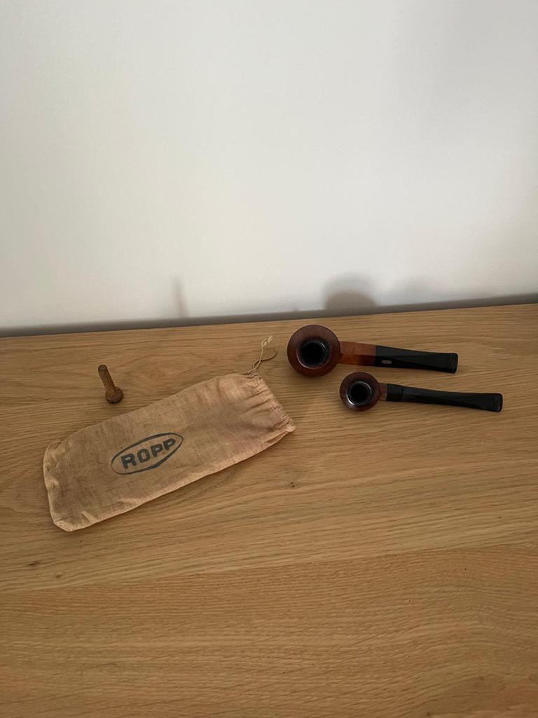 Ropp vintage pijpenset compleet!, Ophalen of Verzenden