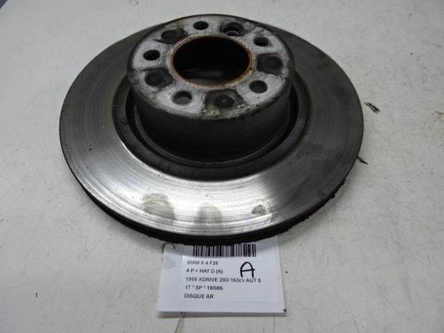 FREIN DISQUE ARRIÈRE BMW X4 (F26) (01-2014/03-2018), Utilisé, BMW