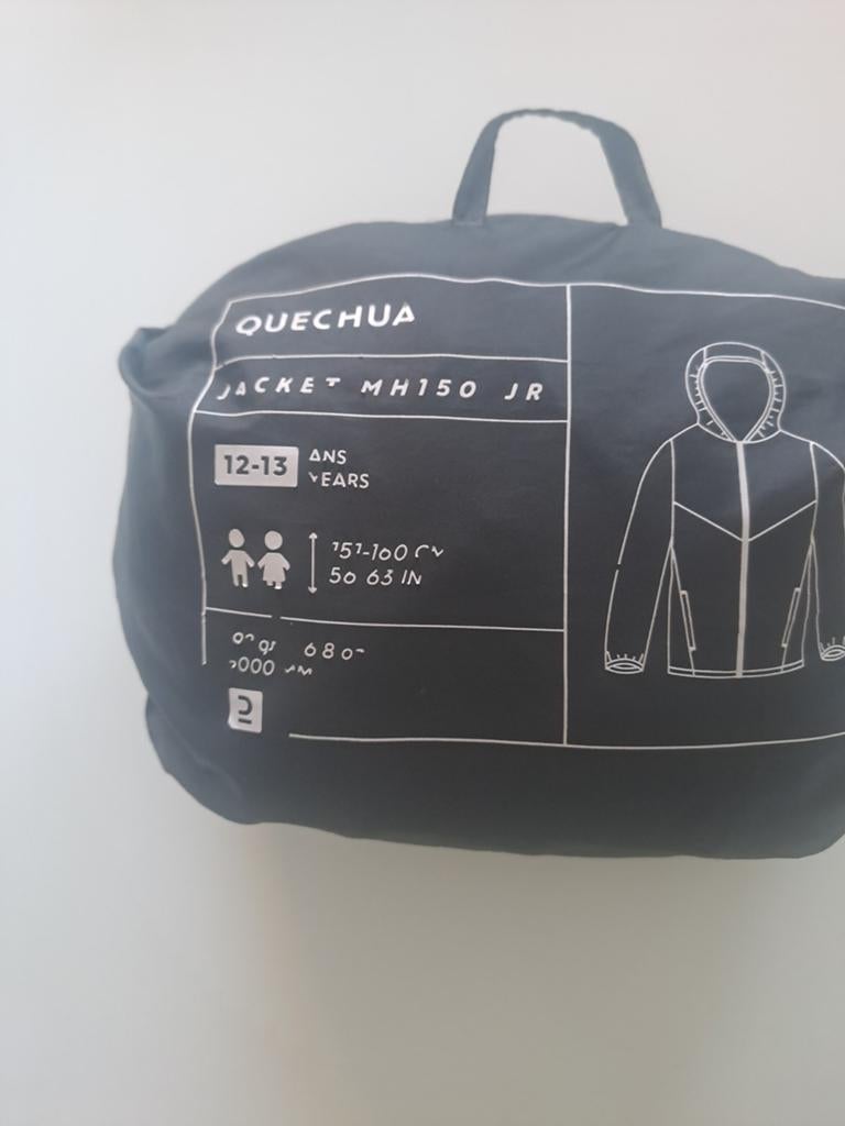 Quechua regenjas 12-13 jaar, Ophalen of Verzenden