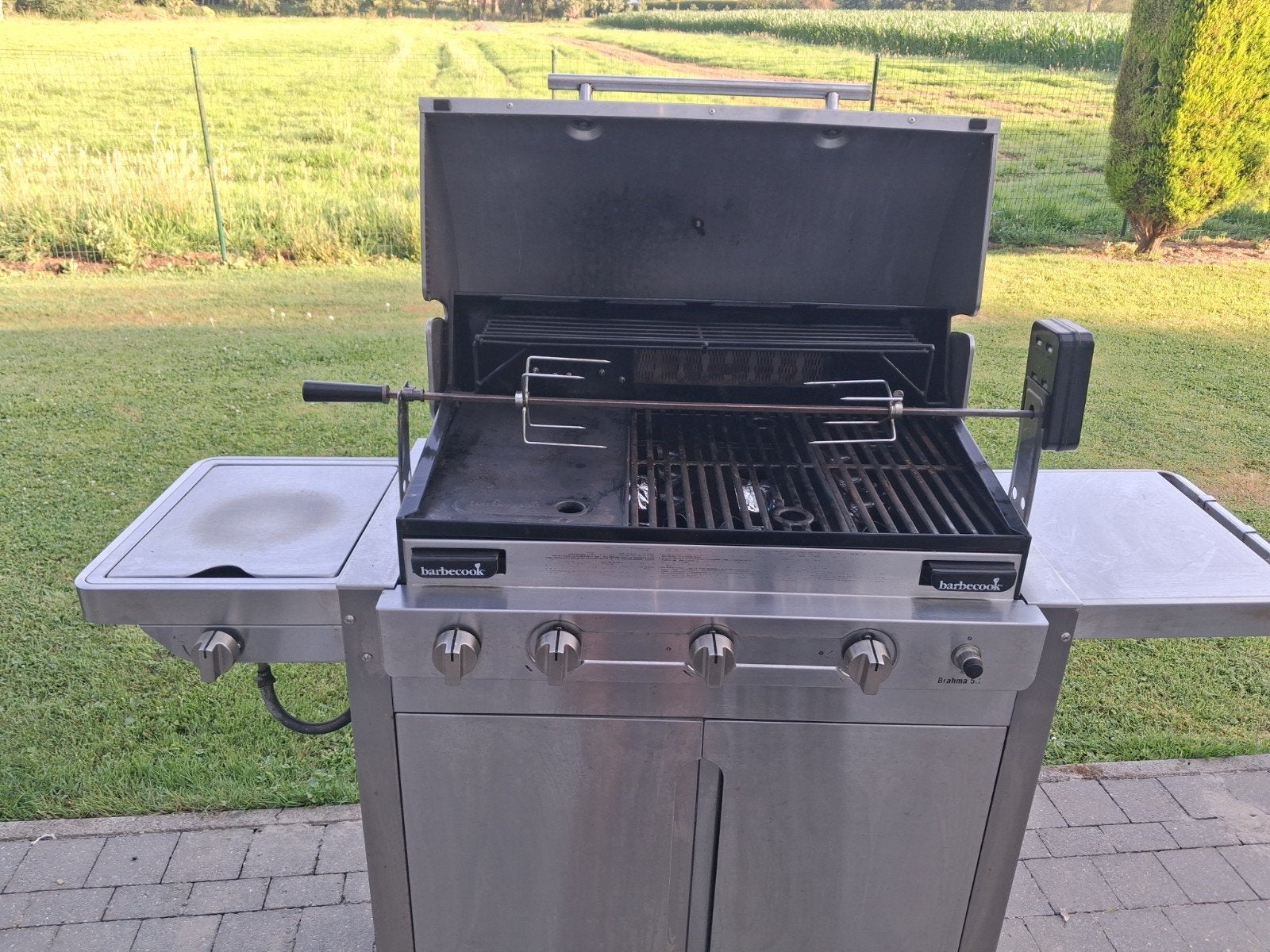 Bbq barbecook, Ophalen