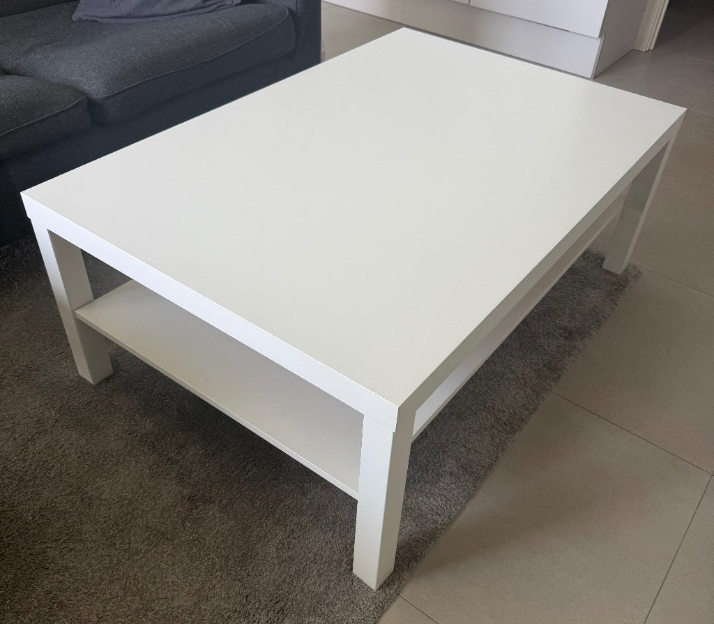 IKEA LACK salontafel wit – goede staat, Huis en Inrichting, Ophalen, 100 tot 150 cm, 50 tot 100 cm, Zo goed als nieuw